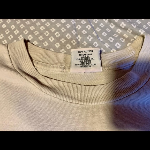 Vintage Captain America 2006 Marvel Comics Cream T Shirt Size XL - Picture 3 of 5